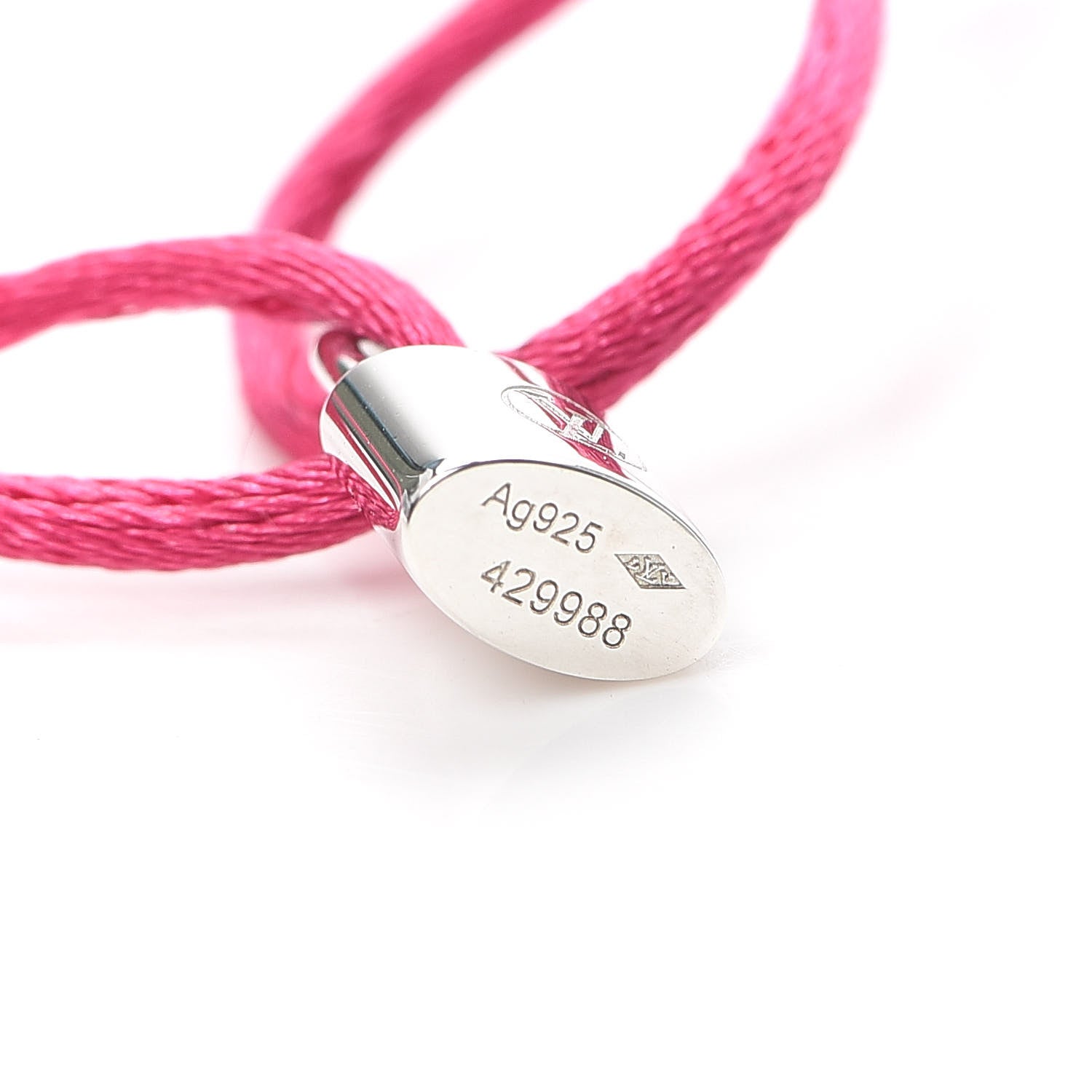 Louis Vuitton X UNICEF Sterling Silver Lockit Bracelet Freesia 4 of 4