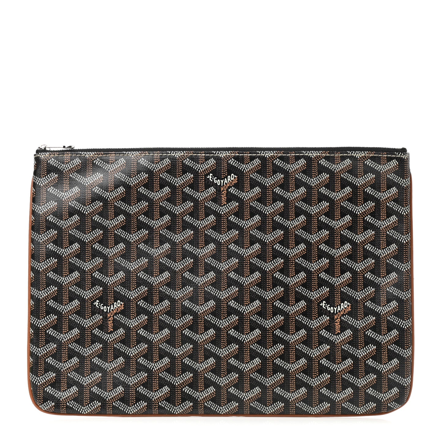 Goyardine Senat Pochette MM Black Gold