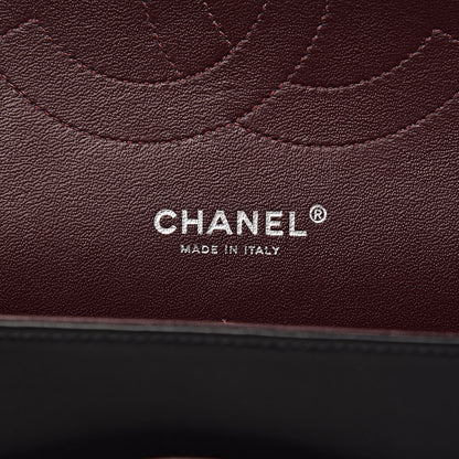 Chanel Lambskin Quilted Jumbo Double Flap Black 6 of 11