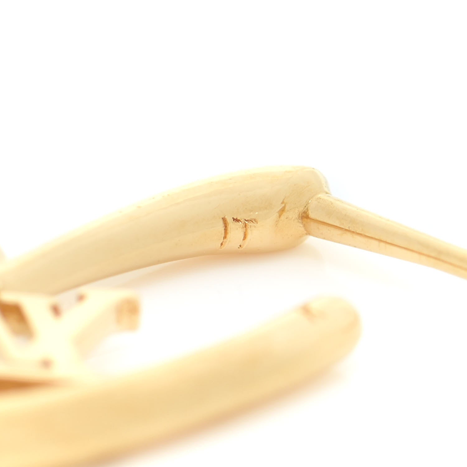 Louis Vuitton Fall In Love Heart Earrings PM Gold 4 of 7