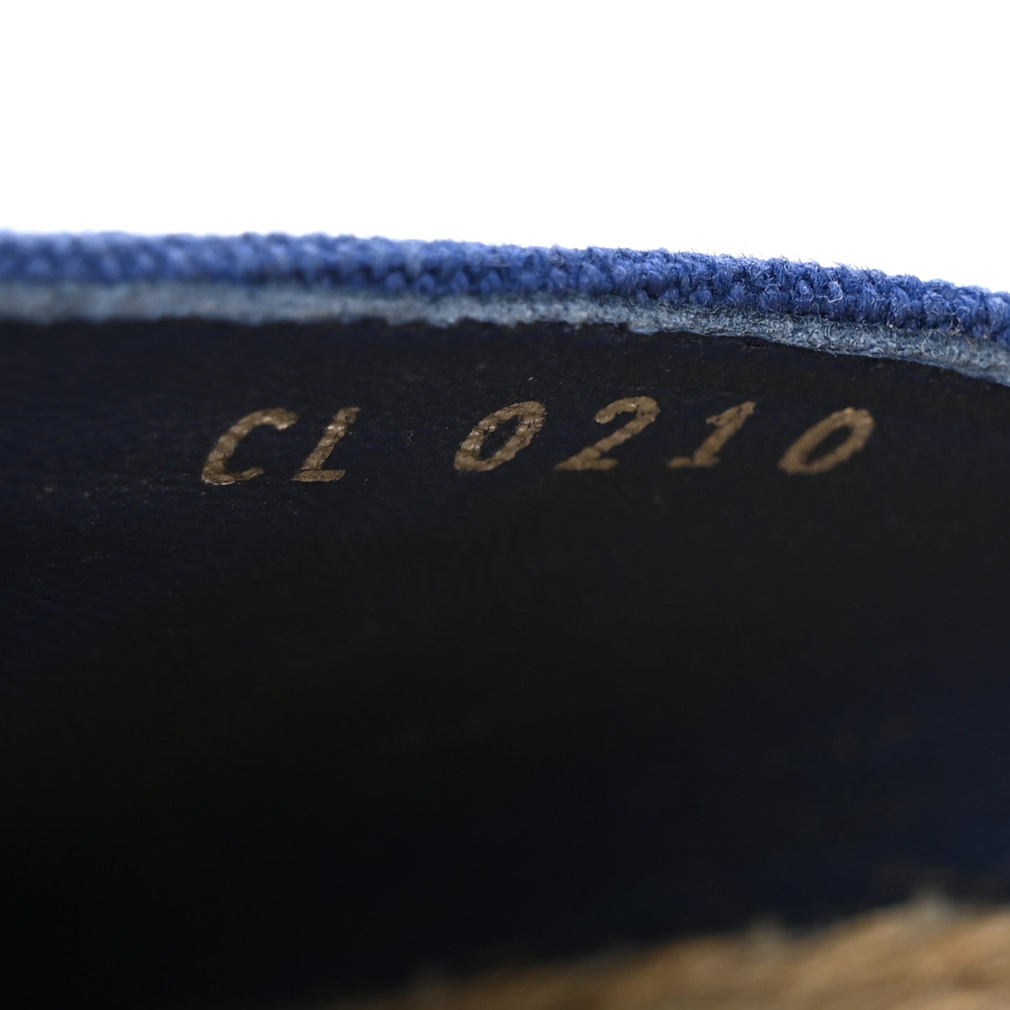 Canvas Escale Starboard Espadrille Flats 37.5 Blue