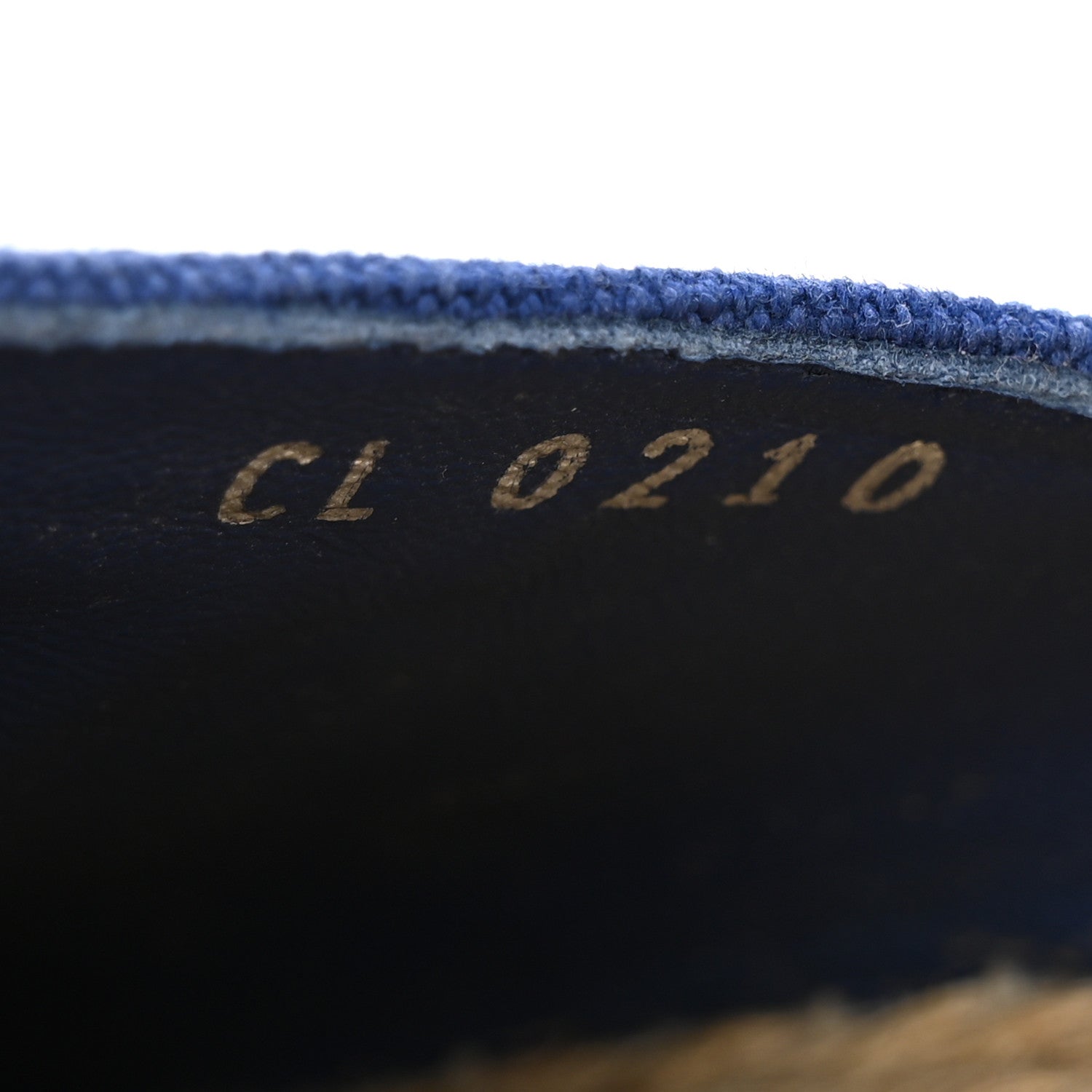 Louis Vuitton Canvas Escale Starboard Espadrille Flats 37.5 Blue 9 of 10