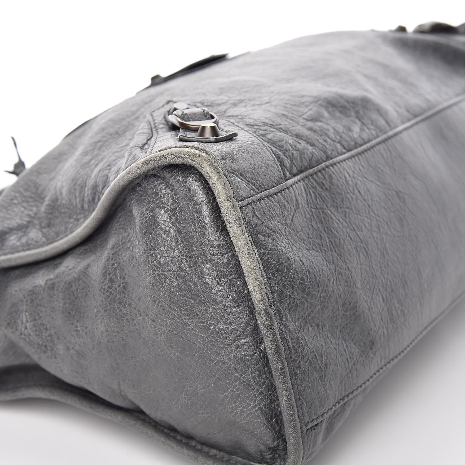 Balenciaga Agneau Classic Hardware City Gris Tarmac 9 of 10