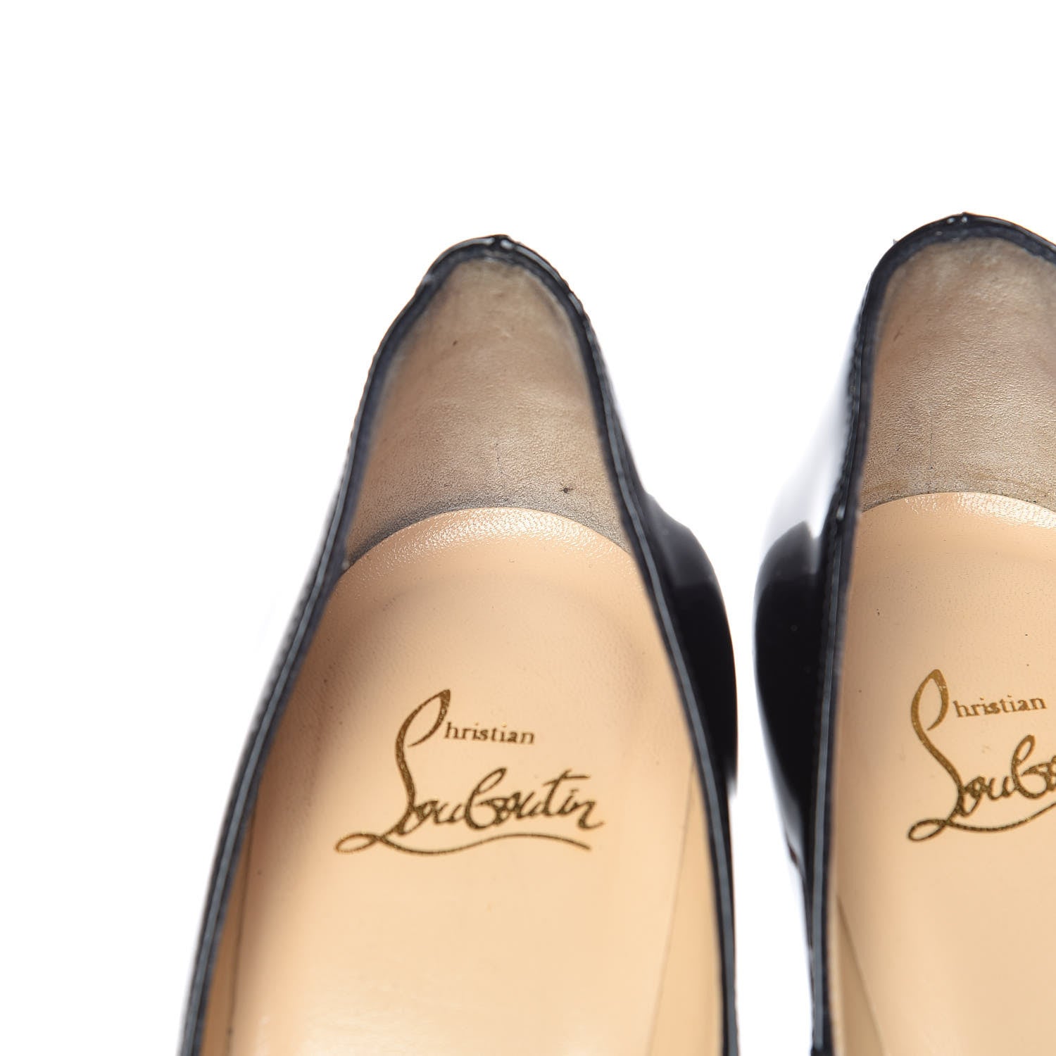 Christian Louboutin Patent New Very Prive 120 Pumps 38 Black 12 of 13
