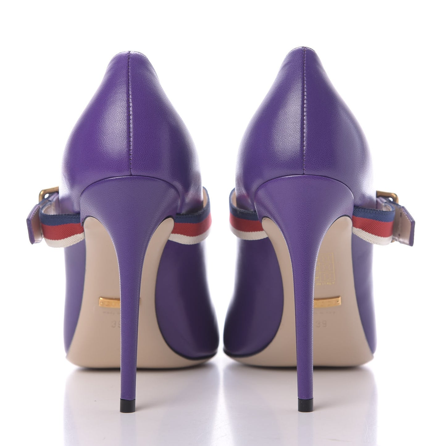 Malaga Kid Sylvie High Heel Pumps 39 Shine Purple