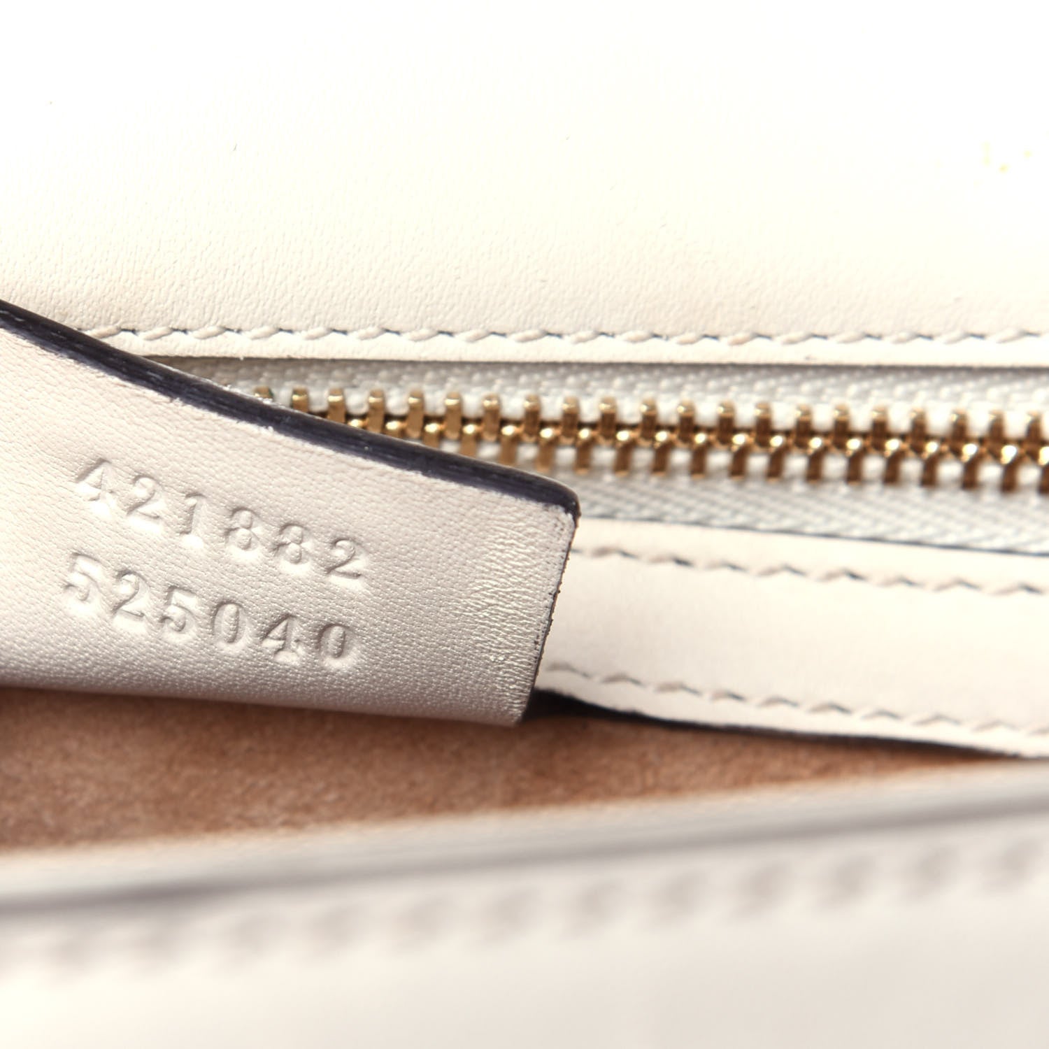Gucci Calfskin Small Sylvie Shoulder Bag Off White 7 of 14