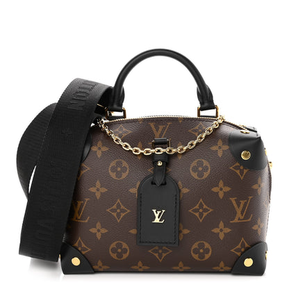 Louis Vuitton Monogram Petite Malle Souple Black 1 of 10