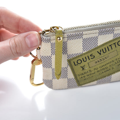 Louis Vuitton Damier Azur Complice Trunks and Bags Key Pouch 14 of 17