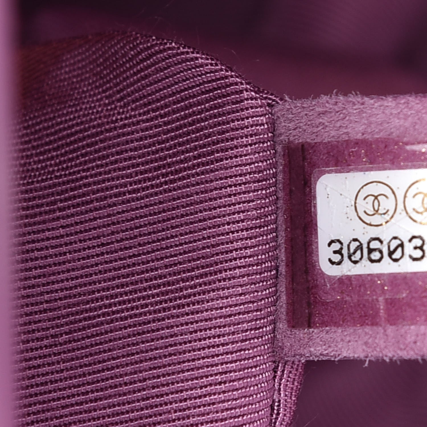 Chanel Goatskin Quilted Large Chanel 19 Flap Purple 9 of 10