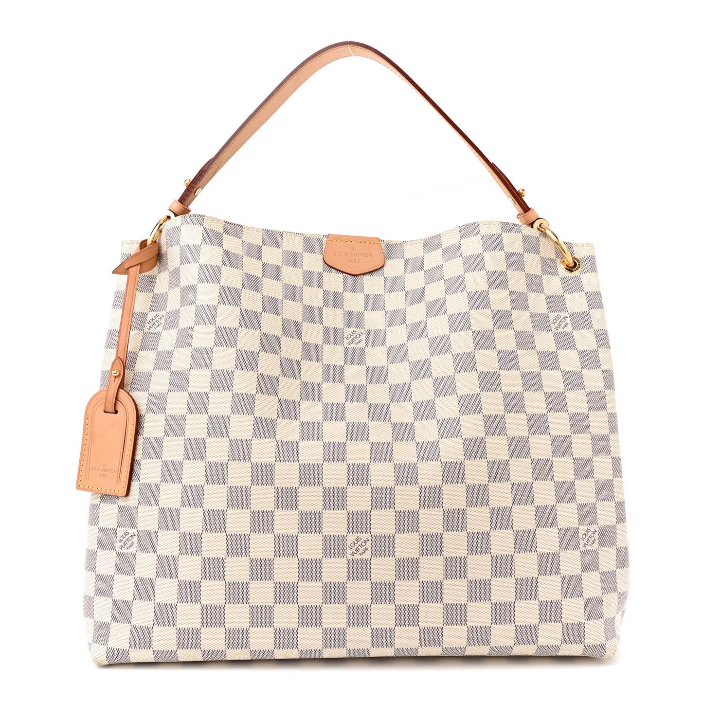 Damier Azur Graceful MM Rose Ballerine