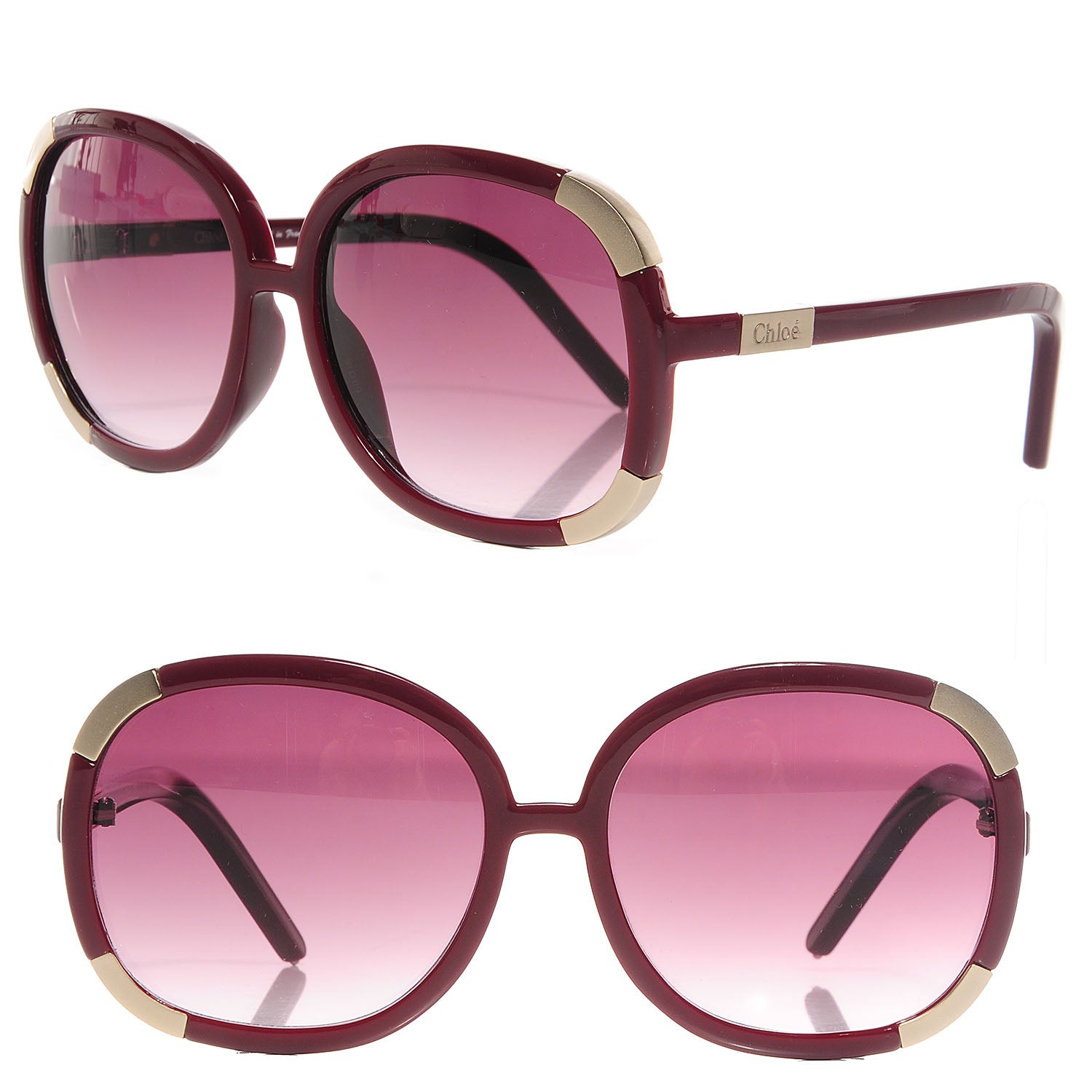 Chloe Myrte Oversized Sunglasses 2119 Pink 1 of 4