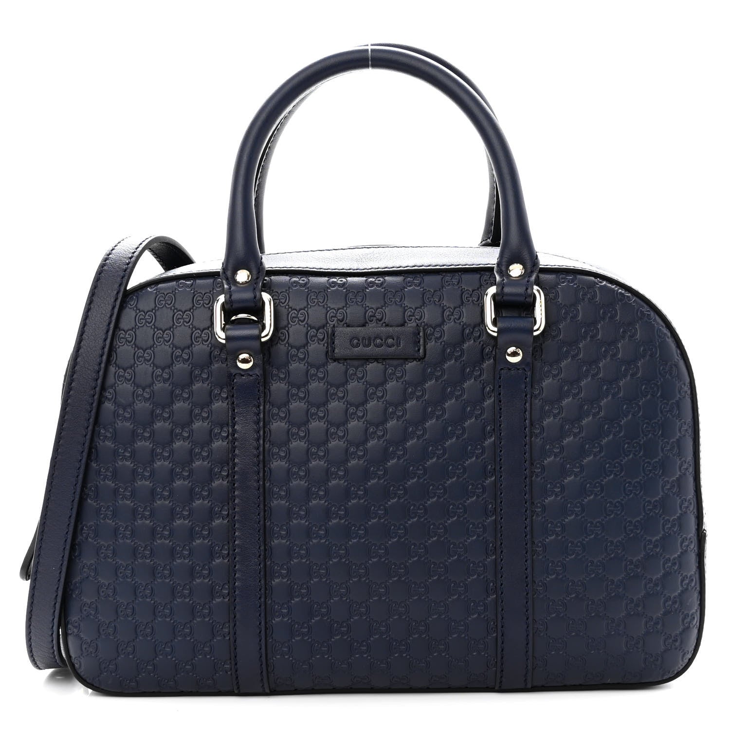 Gucci Microguccissima Medium Crossbody Bag Blue 1 of 10