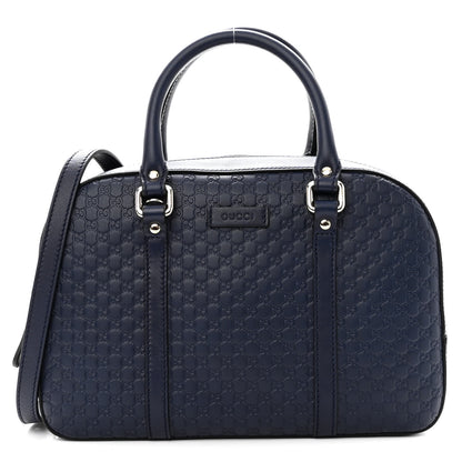 Gucci Microguccissima Medium Crossbody Bag Blue 1 of 10