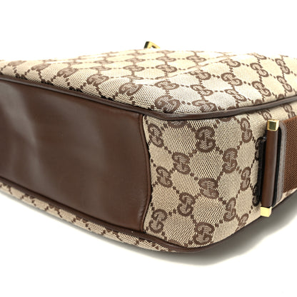 Gucci Monogram Jackie O Hobo Dark Brown 10 of 10