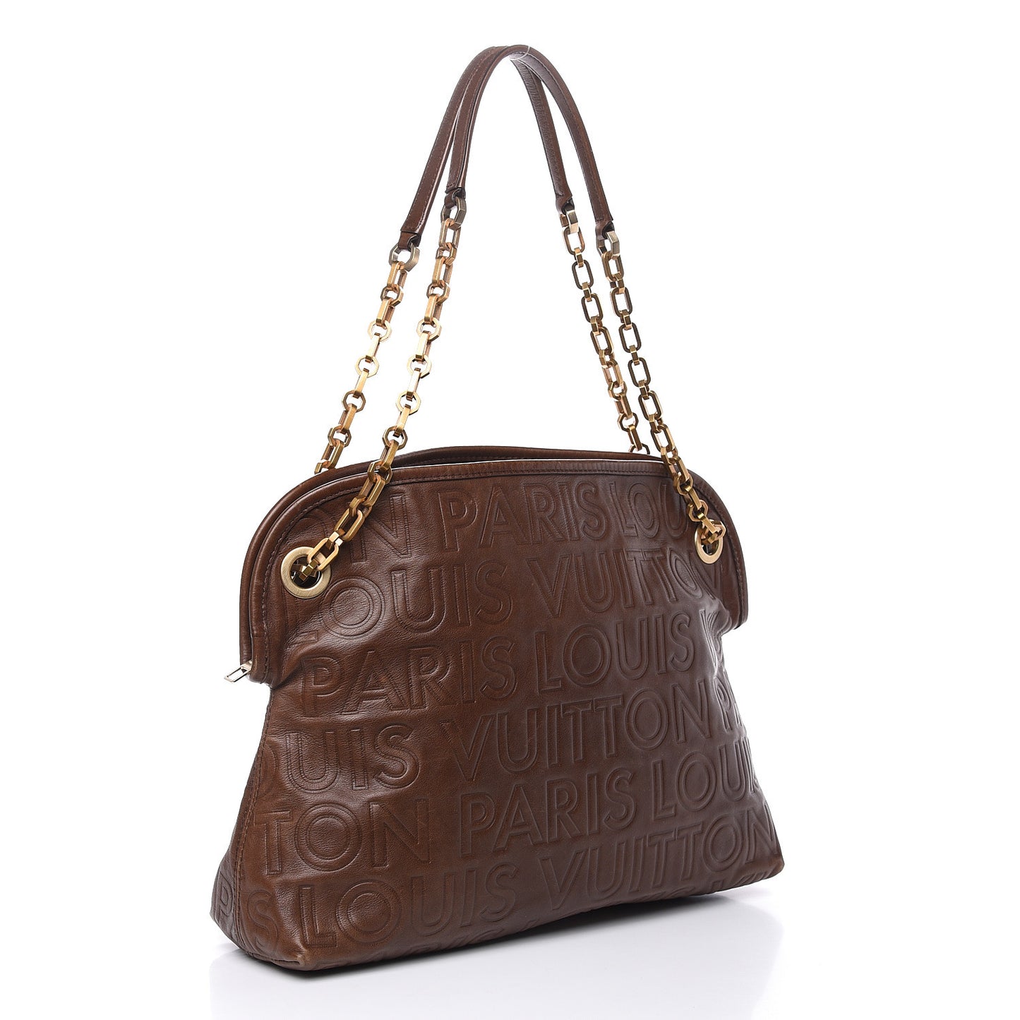 Monogram Paris Souple Whisper GM Chocolate