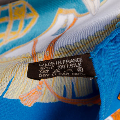 Hermes Silk Caparacons De La France Et De L'Inde Scarf 90 6 of 7