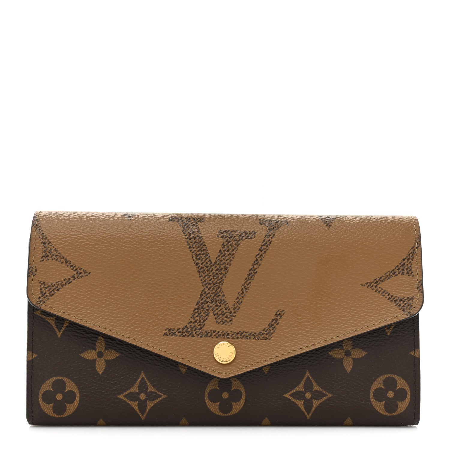 Louis Vuitton Reverse Monogram Giant Sarah Wallet 1 of 12