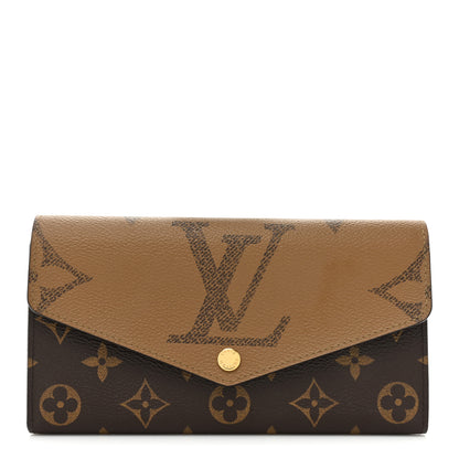 Louis Vuitton Reverse Monogram Giant Sarah Wallet 1 of 12