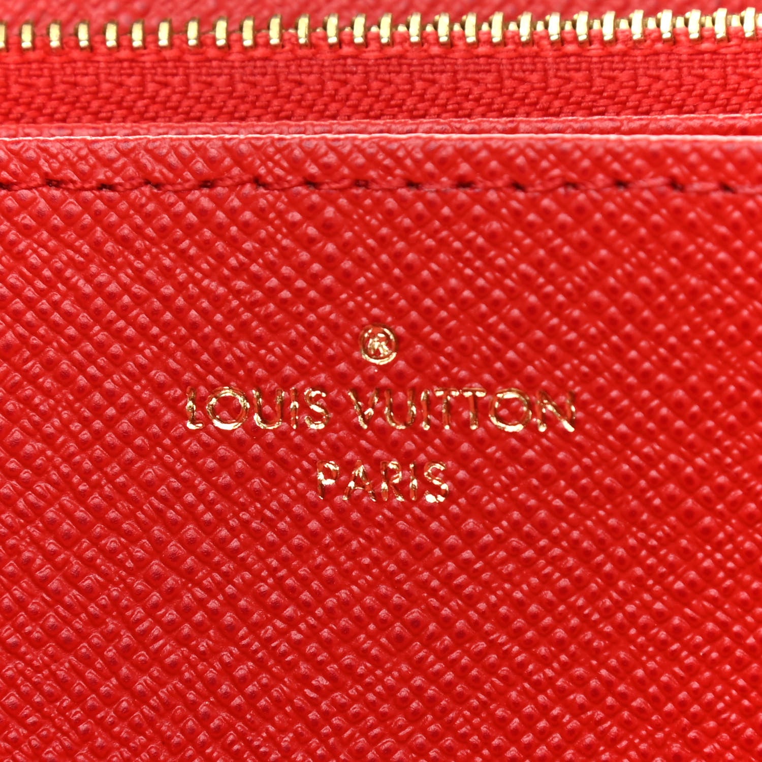 Louis Vuitton Monogram Zippy Wallet Coquelicot 6 of 9