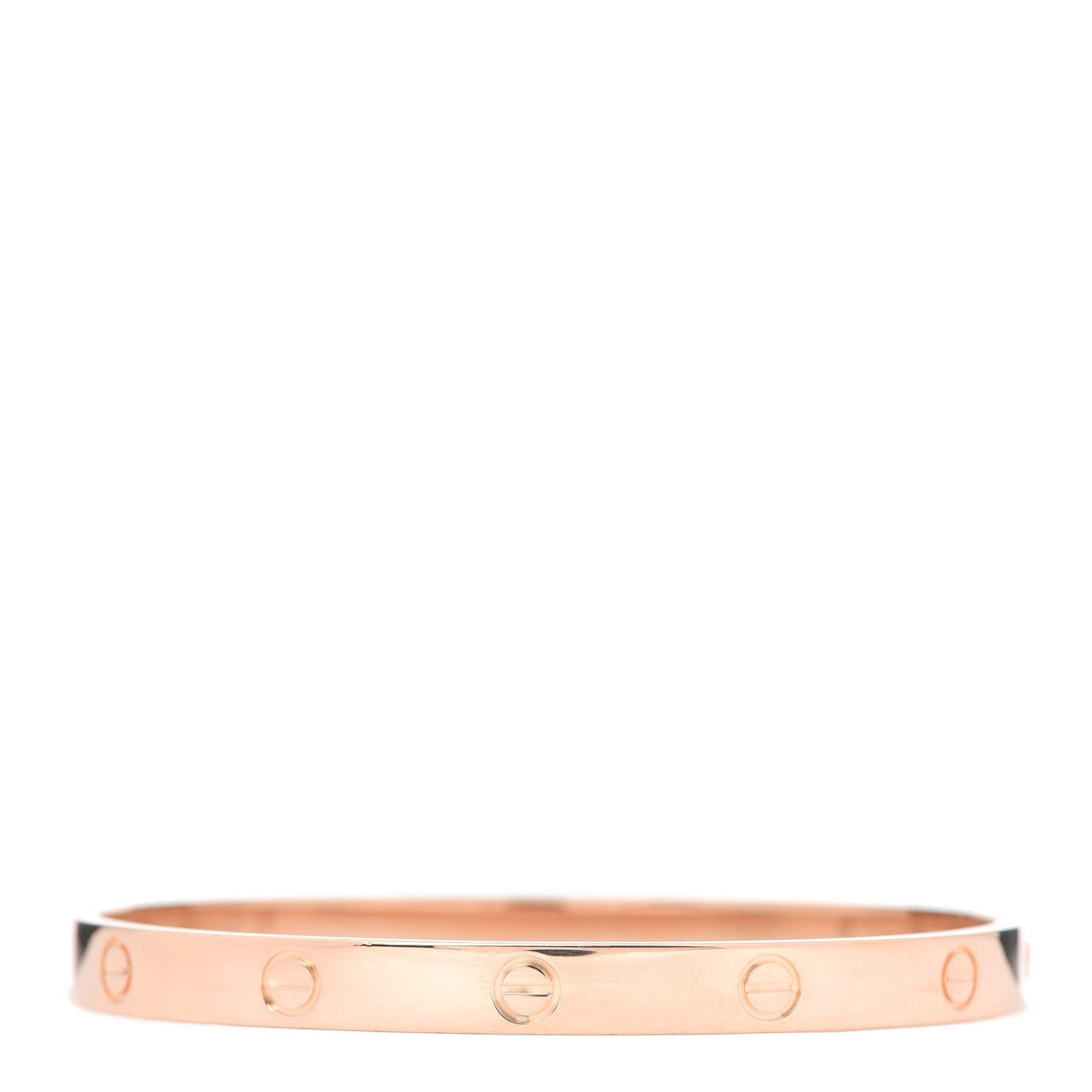 18K Pink Gold LOVE Bracelet 19