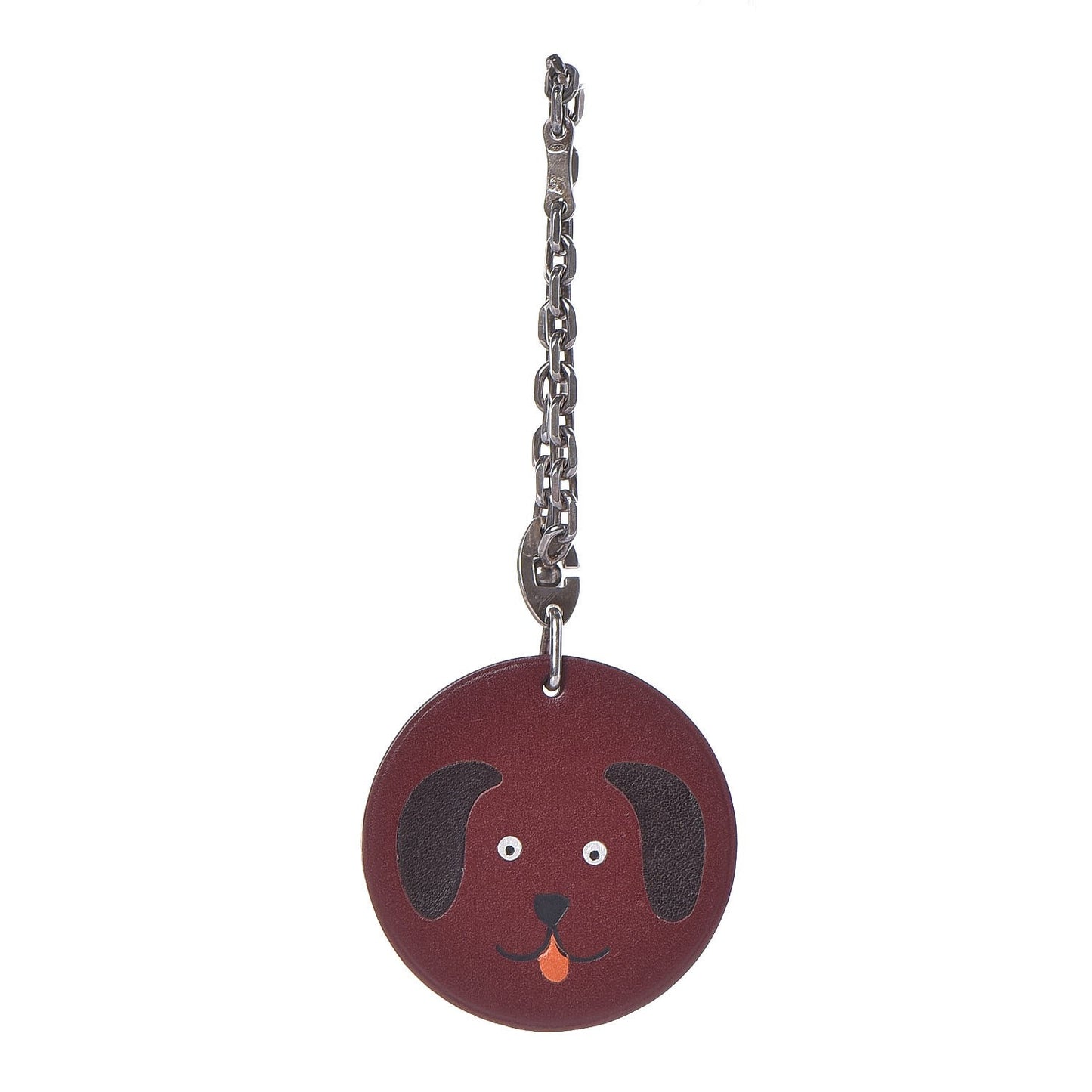 Swift Dog Key Chain Bag Charm Rouge H