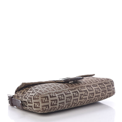 Fendi Zucchino Vitello Baguette Tobacco 4 of 14
