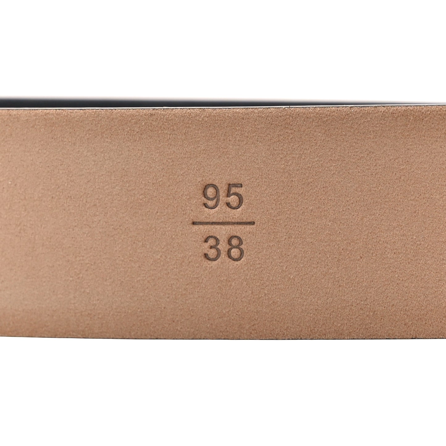 Calfskin Belt 95 38 Black