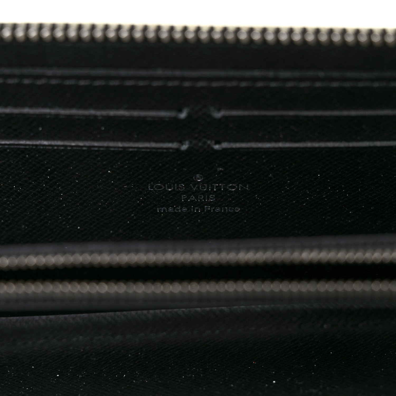 Louis Vuitton Epi Clemence Wallet Black 6 of 8