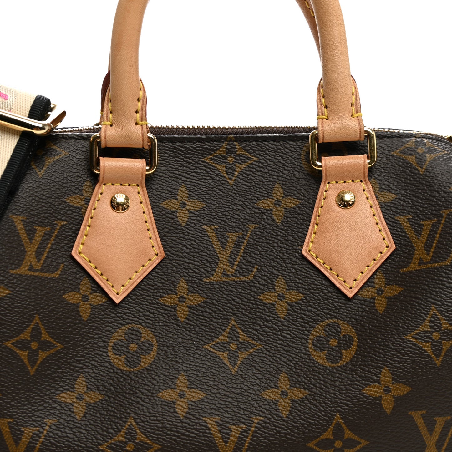 Monogram Speedy Bandouliere 20 Black