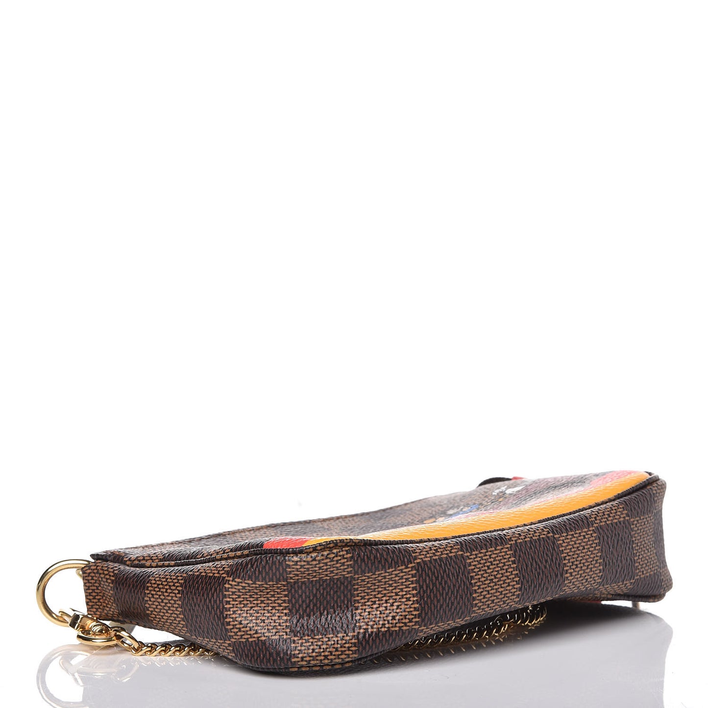 Damier Ebene 2015 Christmas Animation Mini Pochette Accessories