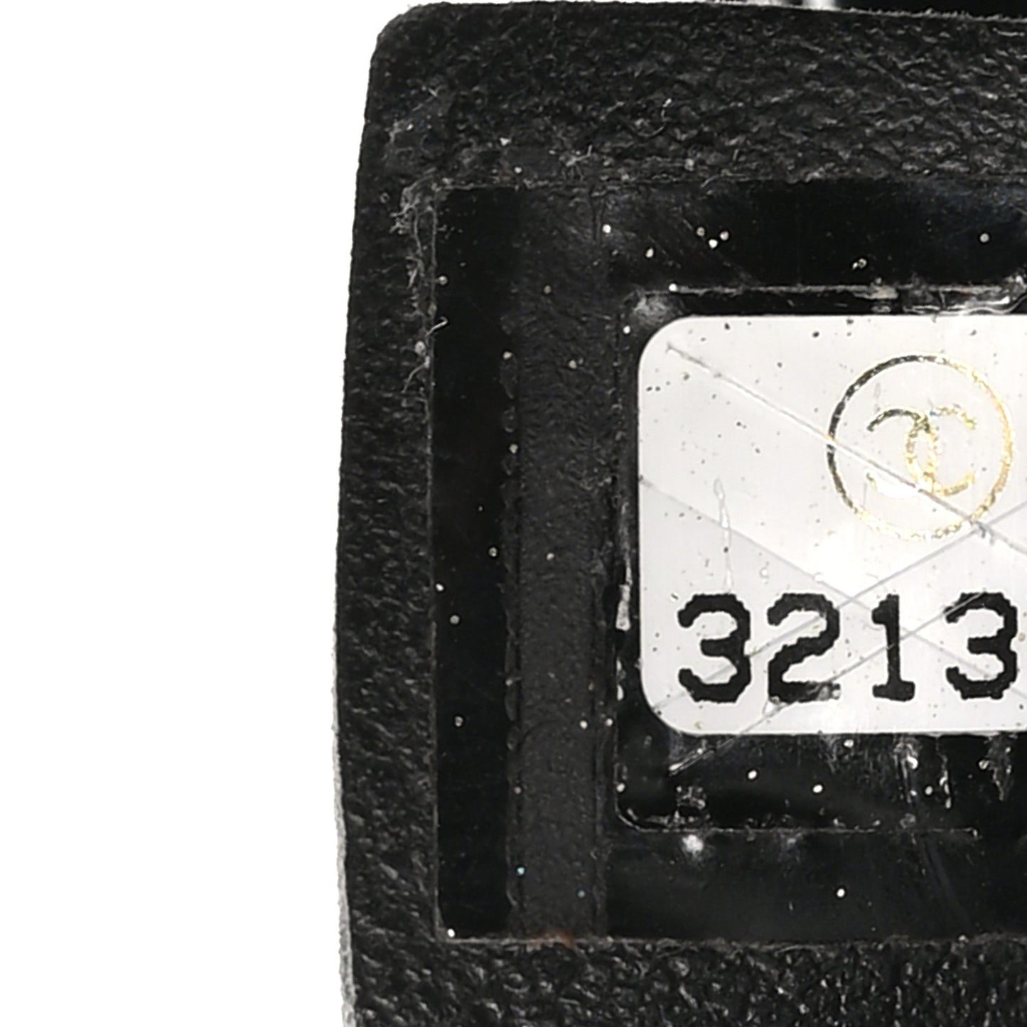 Calfskin Quilted CC Uniform Flap Belt Bag Black
