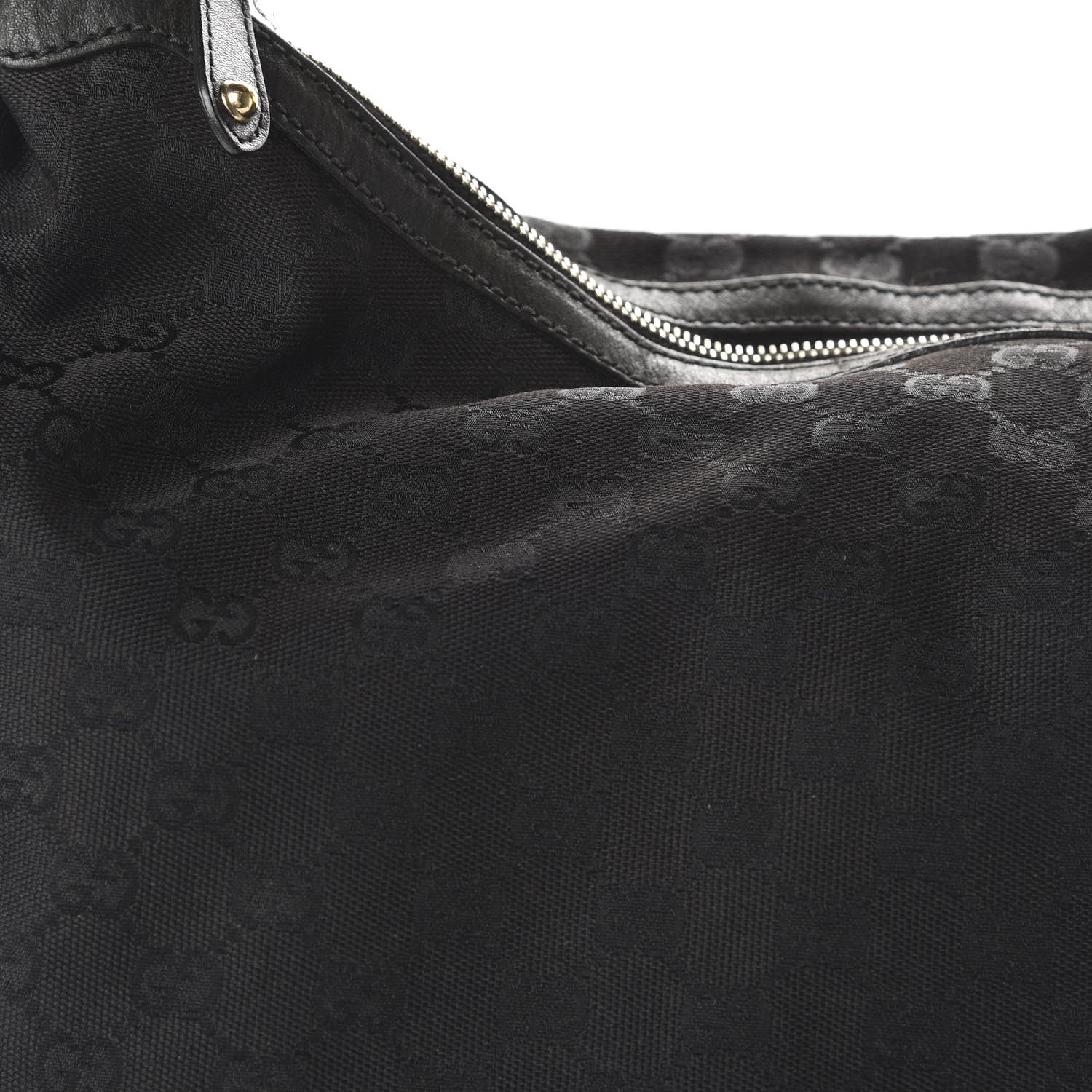 Gucci Monogram Medium Pelham Hobo Black 10 of 10
