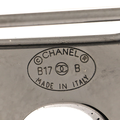 Chanel Crystal CC Sunglasses Brooch Silver 4 of 5
