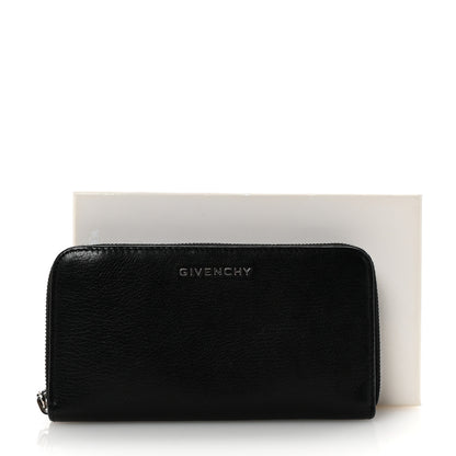 Givenchy Sugar Goatskin Pandora Zip Around Wallet Black 7 of 7