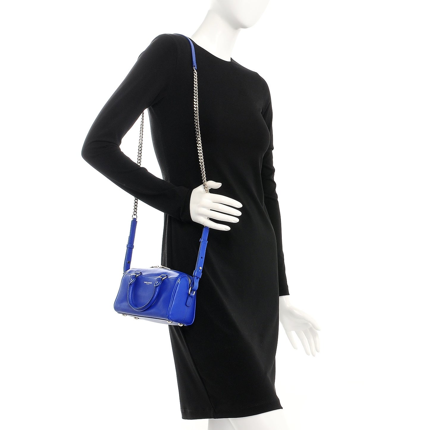 Calfskin Toy Classic Duffle Blue