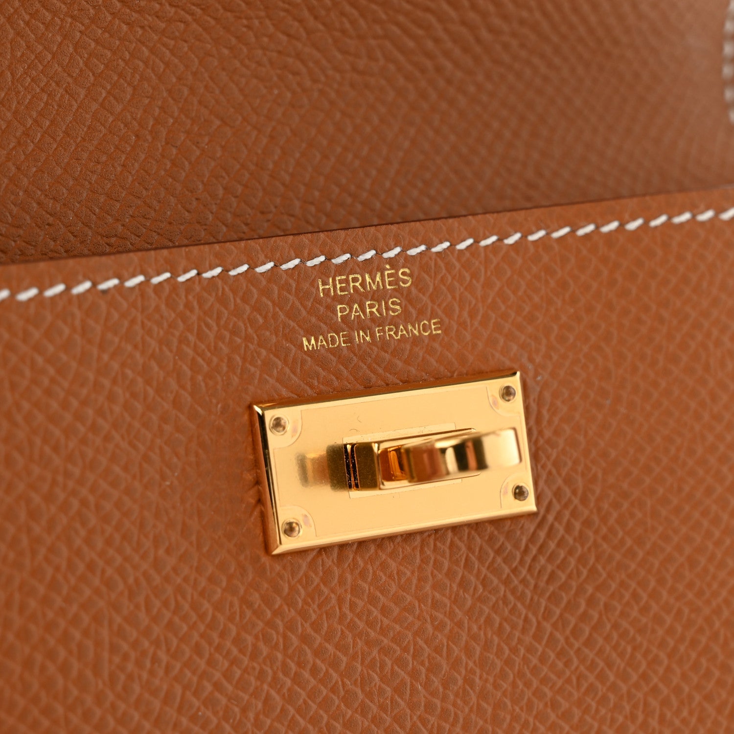 Hermes Epsom Kelly Pocket Compact Wallet Gold 6 of 7