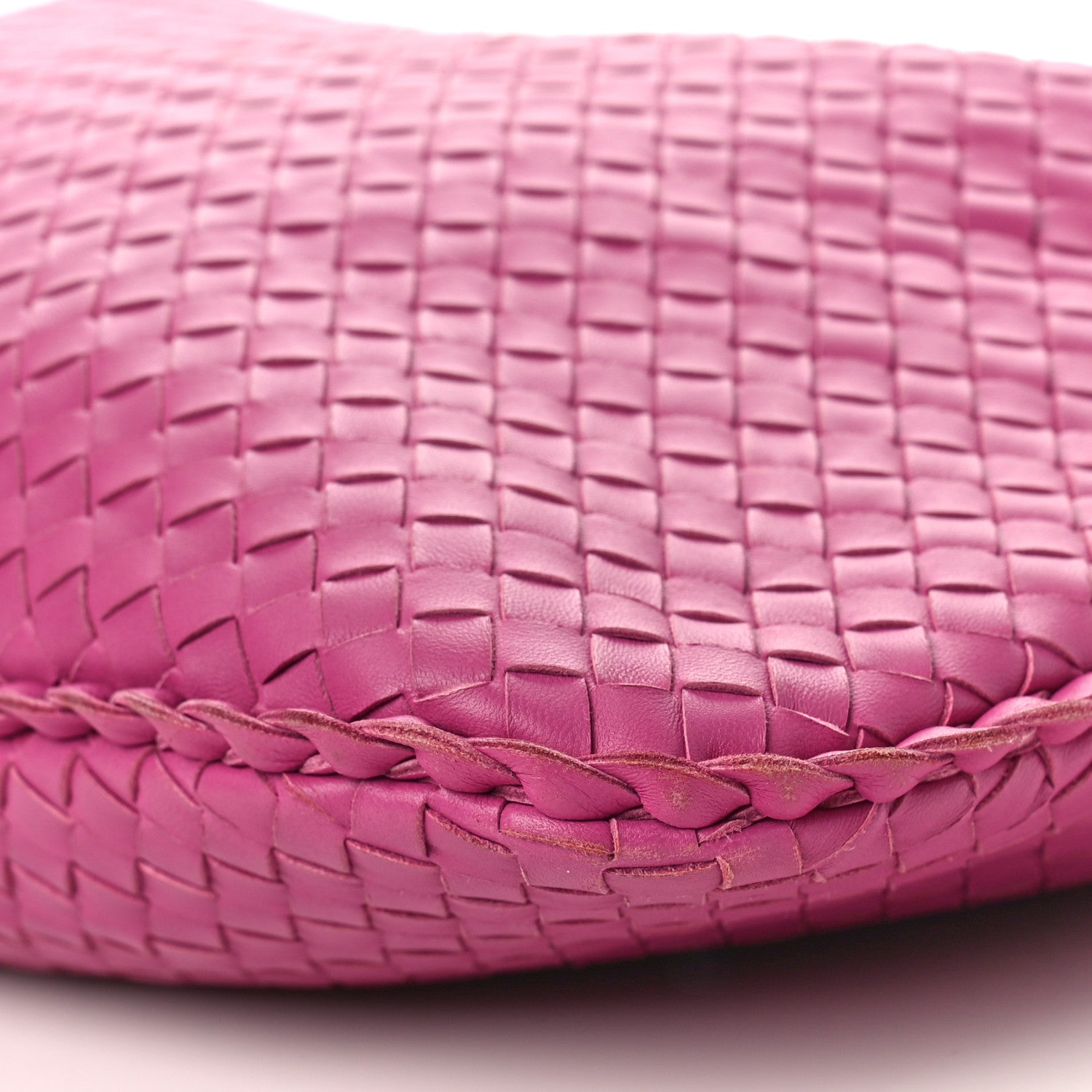 Bottega Veneta Nappa Intrecciato Large Veneta Hobo Rosa Shock 10 of 10