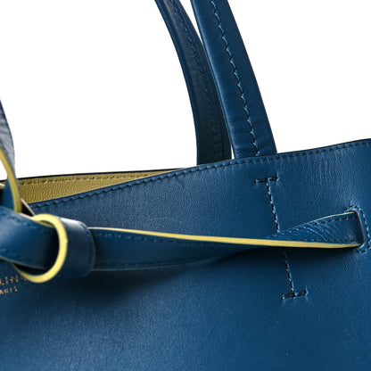 Celine Smooth Calfskin Small Tassel Cabas Phantom Deep Blue 12 of 13