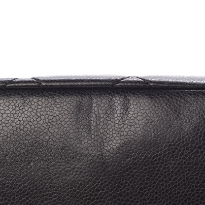 Chanel Caviar Quilted CC Timeless Soft Tote Black 17 of 19