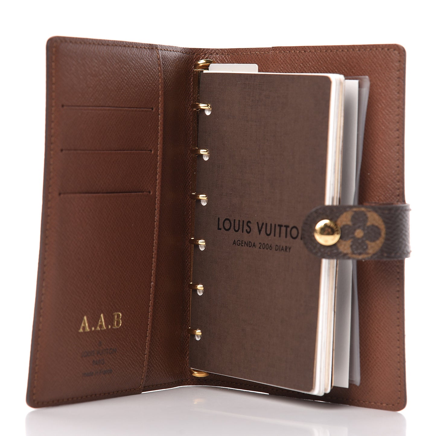 Monogram Small Ring Agenda Cover