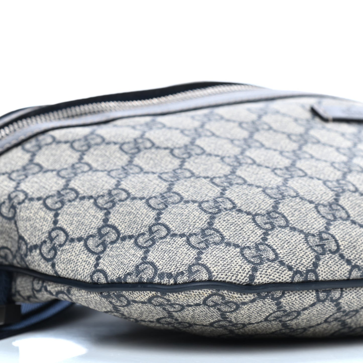 GG Supreme Monogram Belt Bag Navy