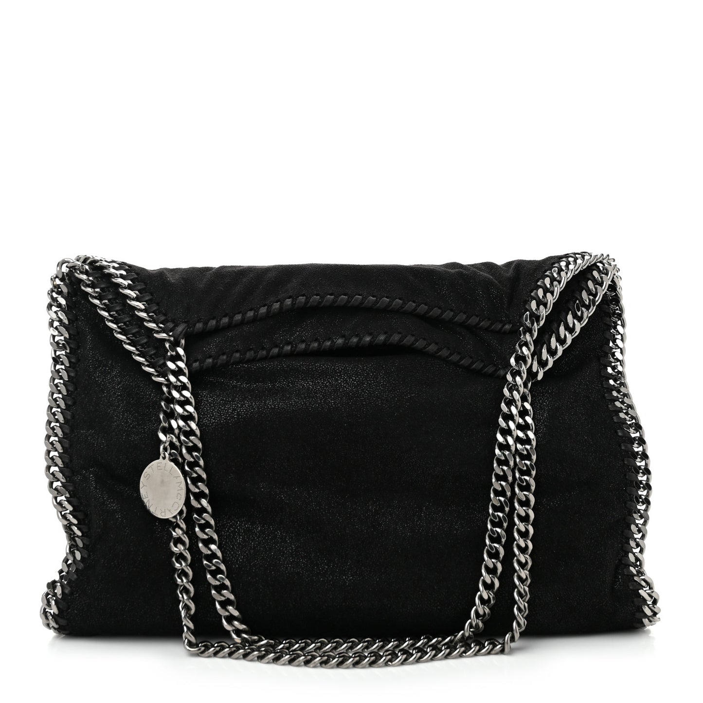 Shaggy Deer Small Falabella Tote Black