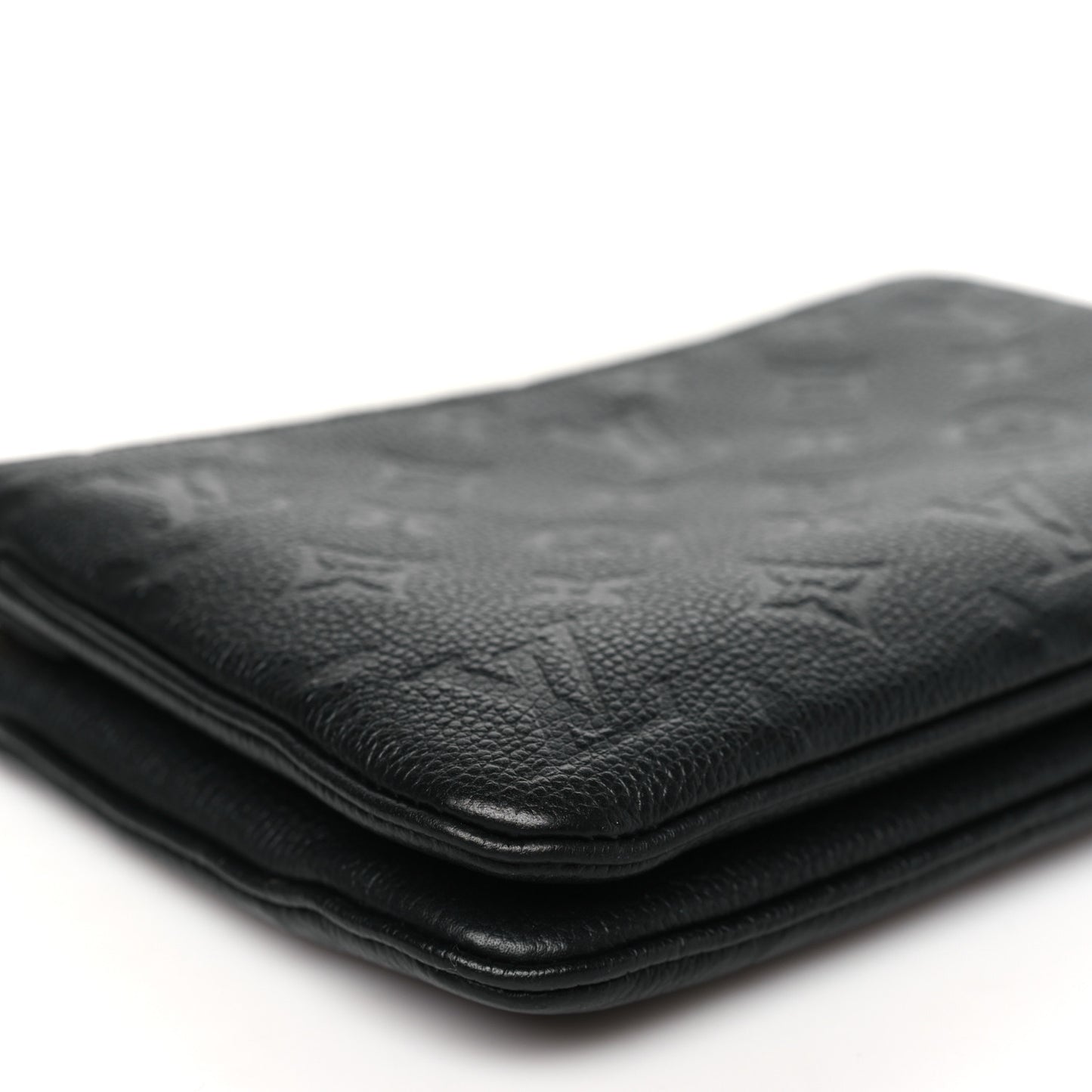 Empreinte Double Zip Pochette Black