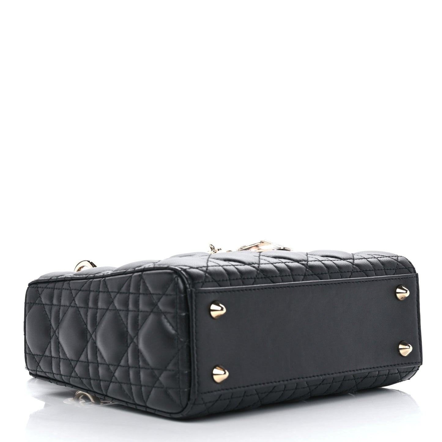 Lambskin Cannage Small My ABCDior Lady Dior Black
