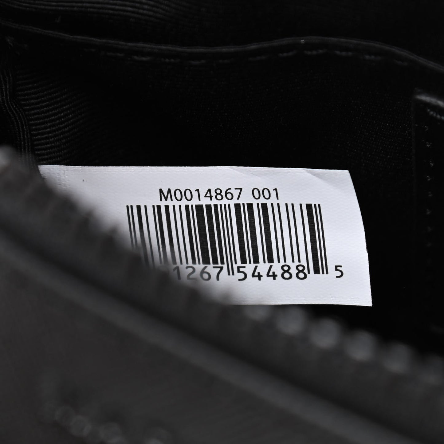 Saffiano Snapshot Camera Bag Black