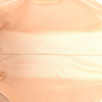 Chanel Lurex Boucle Small Deauville Tote Ivory 5 of 9