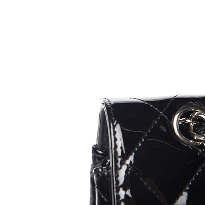 Chanel Patent Quilted Maxi Single Flap Black 16 of 17