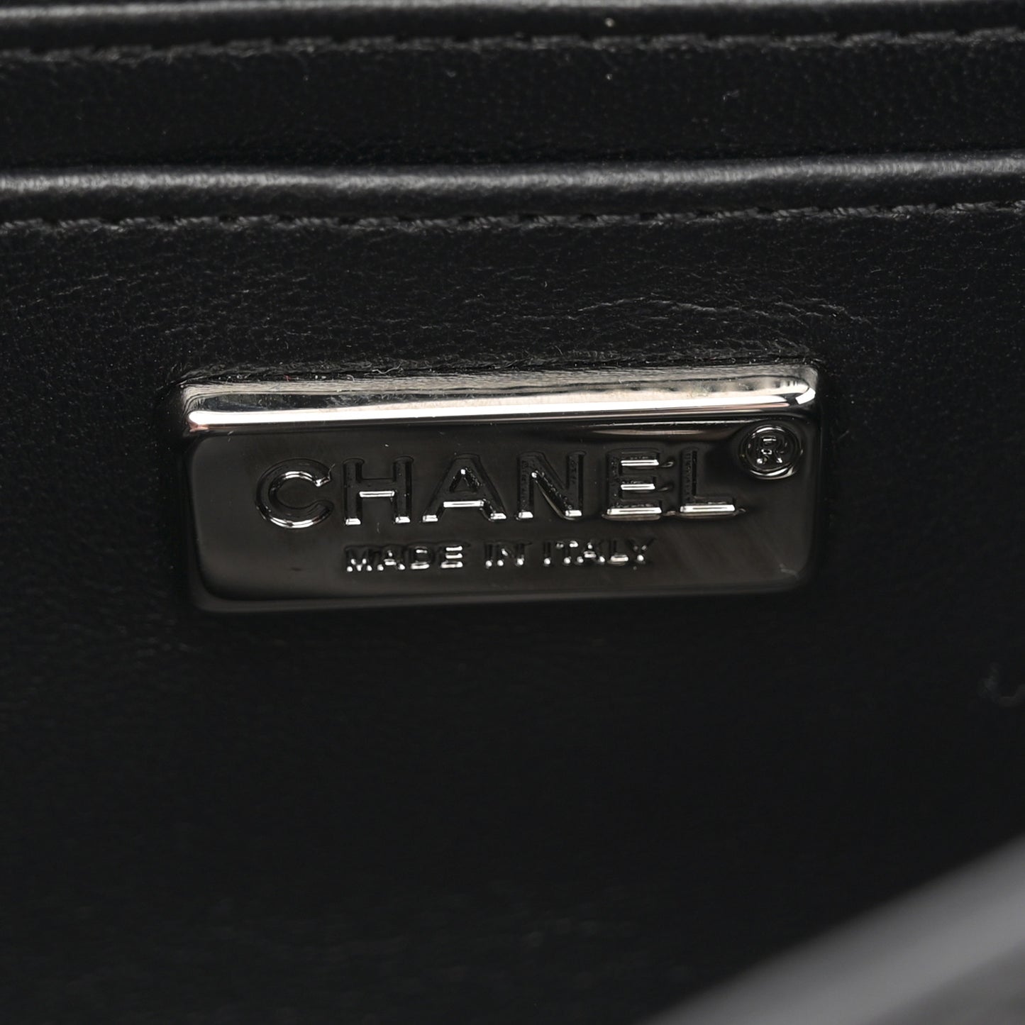 Sequin Logo Small Flap Ruthenium Multicolor