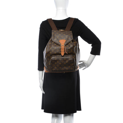 Louis Vuitton Monogram Montsouris GM Backpack 2 of 17