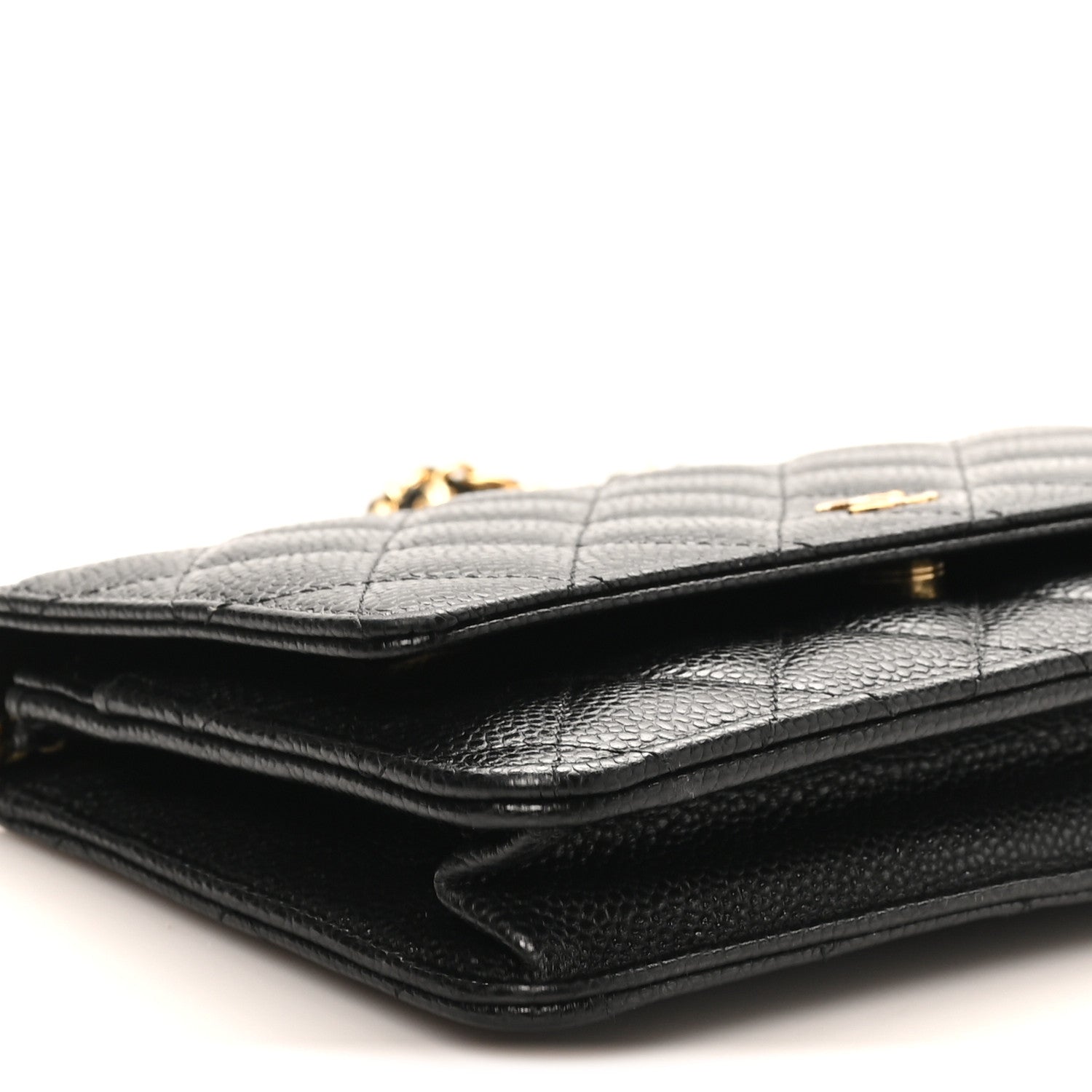 Chanel Caviar Quilted Wallet On Chain WOC Black 9 of 11